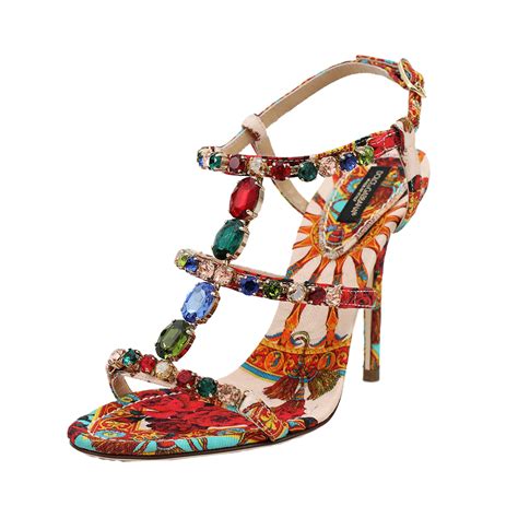 dolce and gabbana embellished sandals.